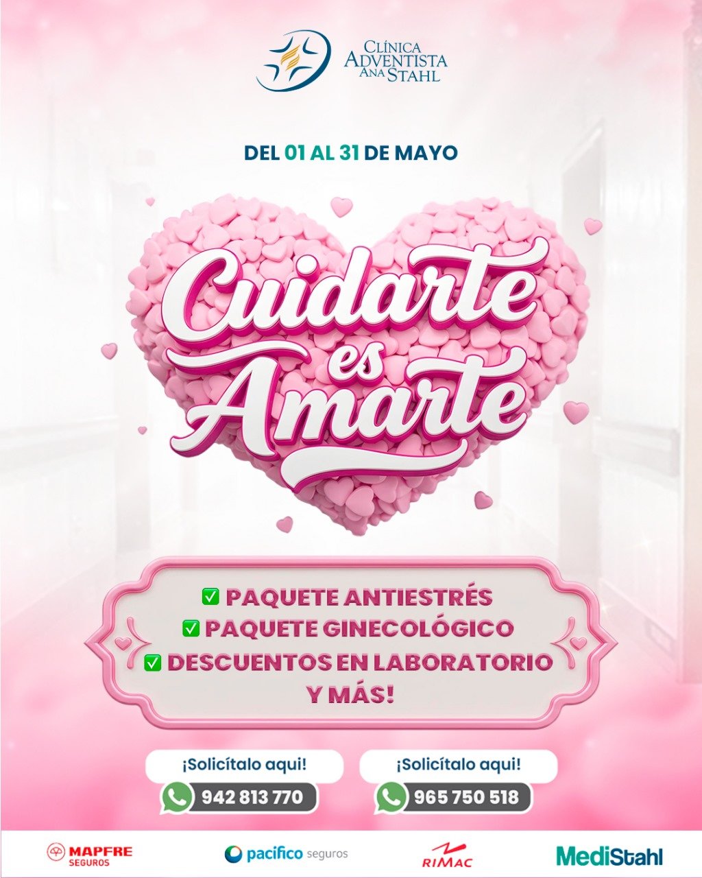 #NuestrosSociosAnuncian | Clínica Adventista Ana Stahl